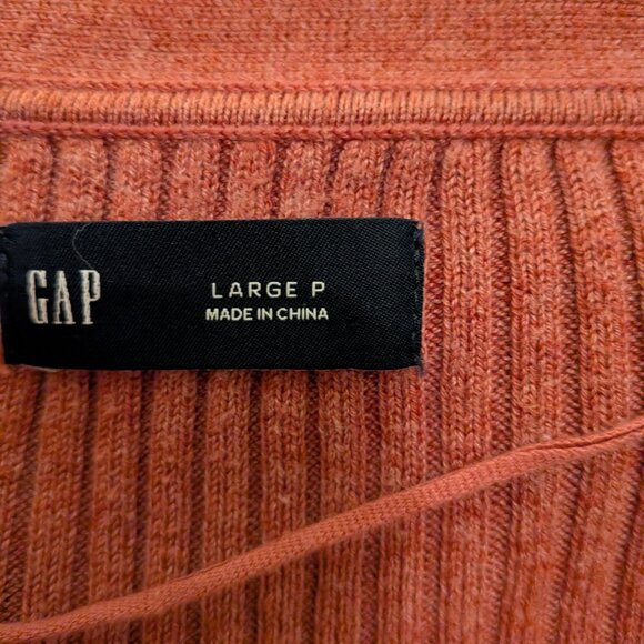 Gap Ribbed Cardigan Rose Pink - Picture 2 of 5